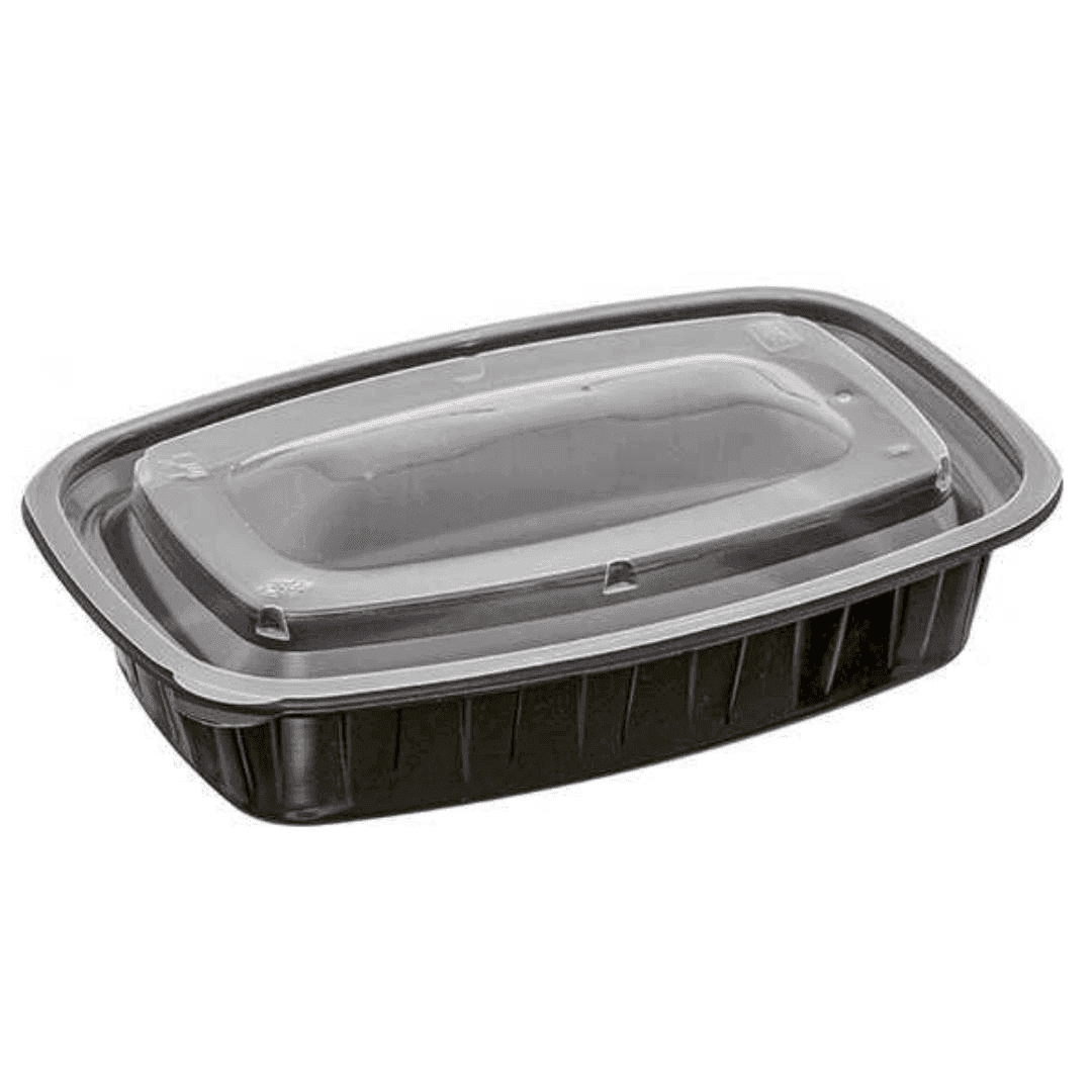 სითბოს რეზისტენტული პლასტიკური საკვები კონტეინერი 500 გრ