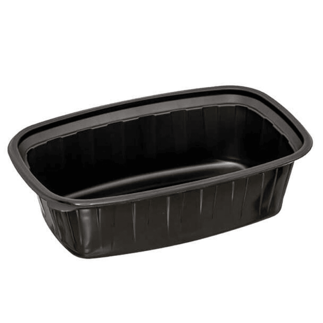 სითბოს რეზისტენტული პლასტიკური საკვები კონტეინერი 750 გრ - 2