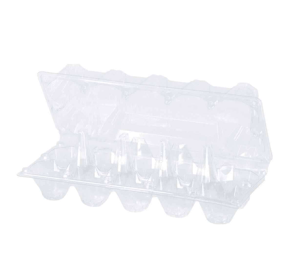 პლასტმასის კვერცხის იისფერი 10 ც