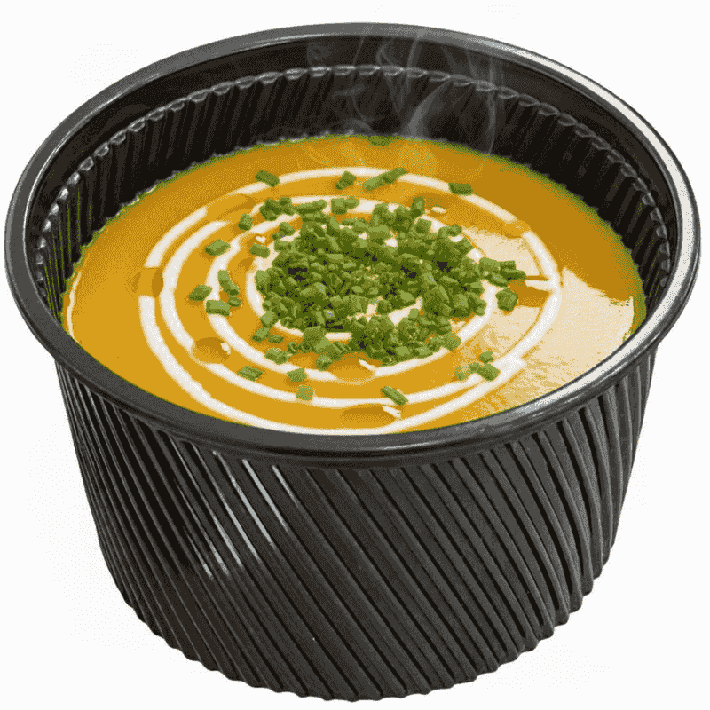 სუპის თასი პლასტიკური 16 უნცია - 3