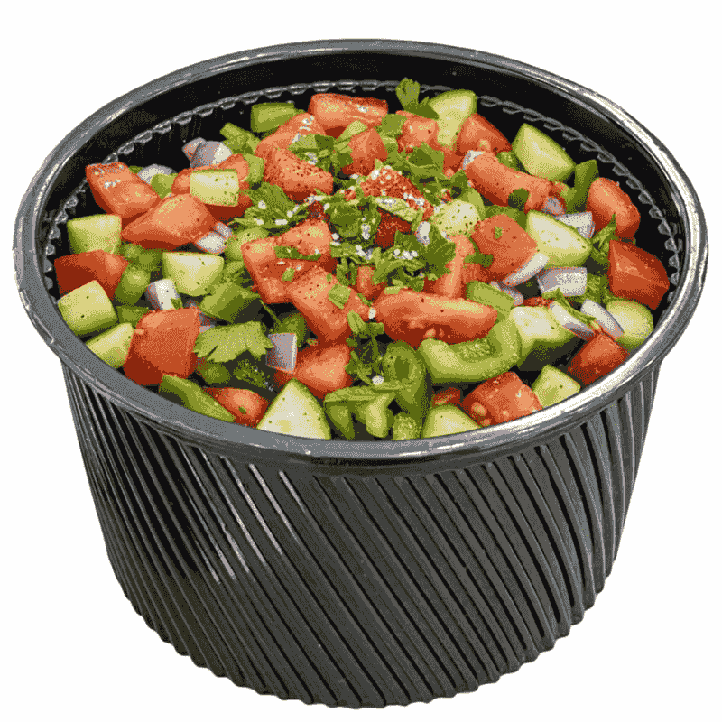 სუპის თასი პლასტიკური 16 უნცია - 4