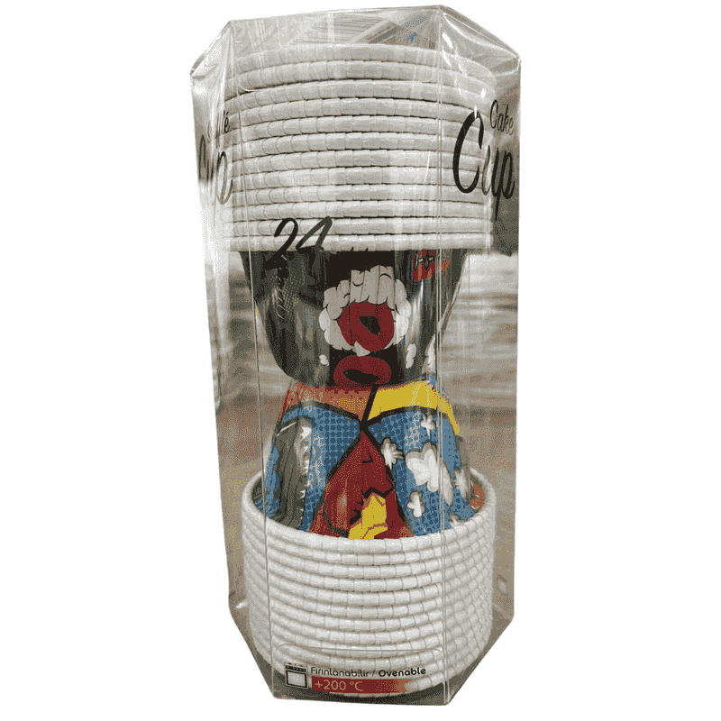 მაფინის ტორტის კაფსულა 24 ცალი - 2