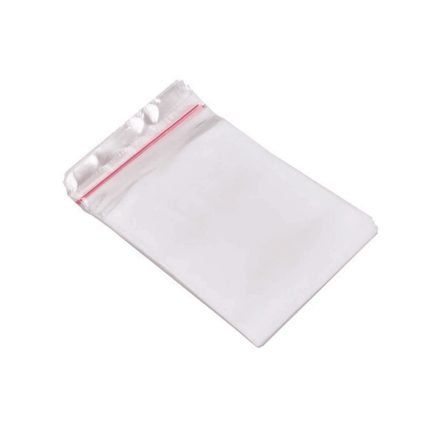 დამაგრებული გამჭვირვალე ჩანთა 10x25 სმ 1000 ცალი