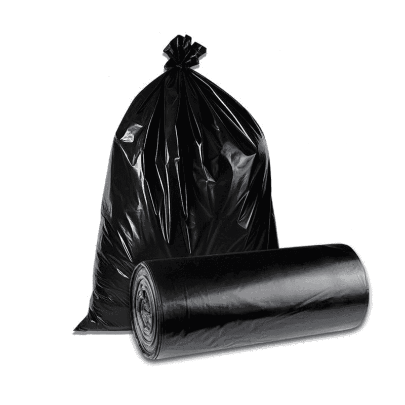 დიდი ზომის ნაგვის ტომარა 5x10 ცალი 65x80 შეფუთვაზე - 2