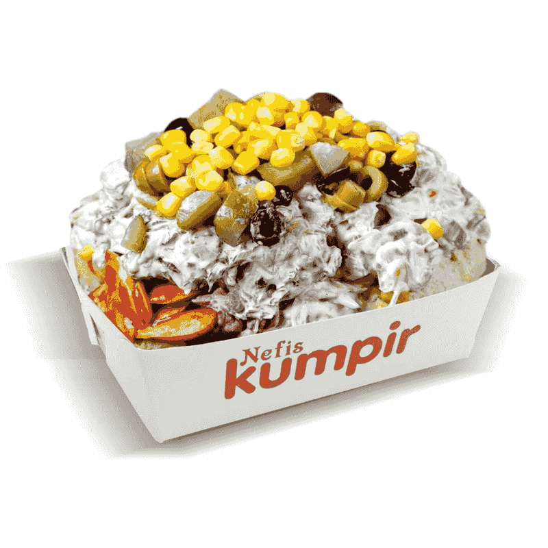 გამომცხვარი კარტოფილის ყუთი 100 ცალი - 2