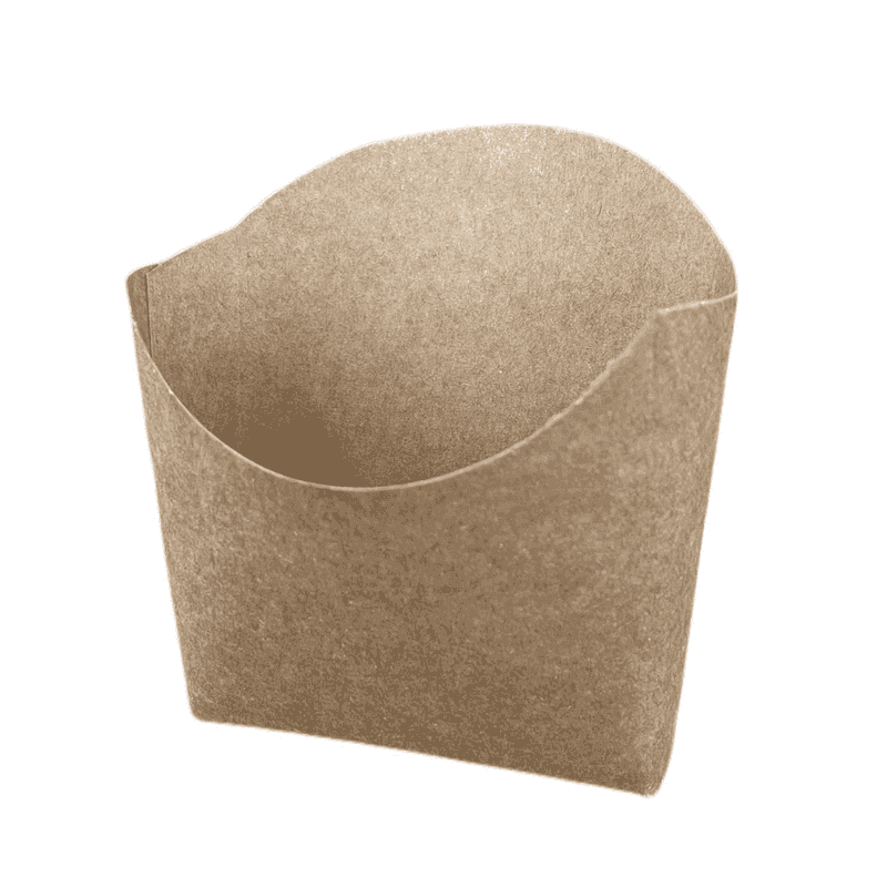 Chip Box კონუსური საშუალო ზომის ბუნებრივი - 2