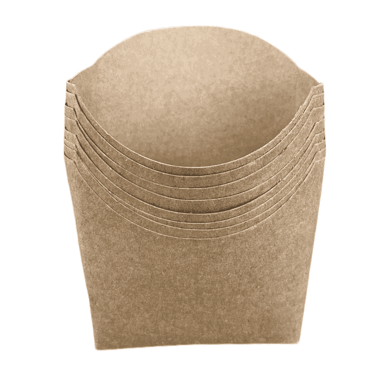 Chip Box კონუსური საშუალო ზომის ბუნებრივი - 3