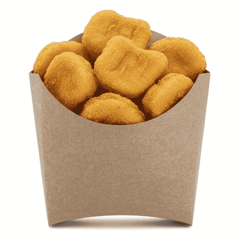 Chip Box კონუსური საშუალო ზომის ბუნებრივი - 4