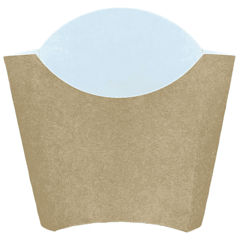 ნატურალური კარტოფილის ჩიფსების ყუთი საშუალო ზომის