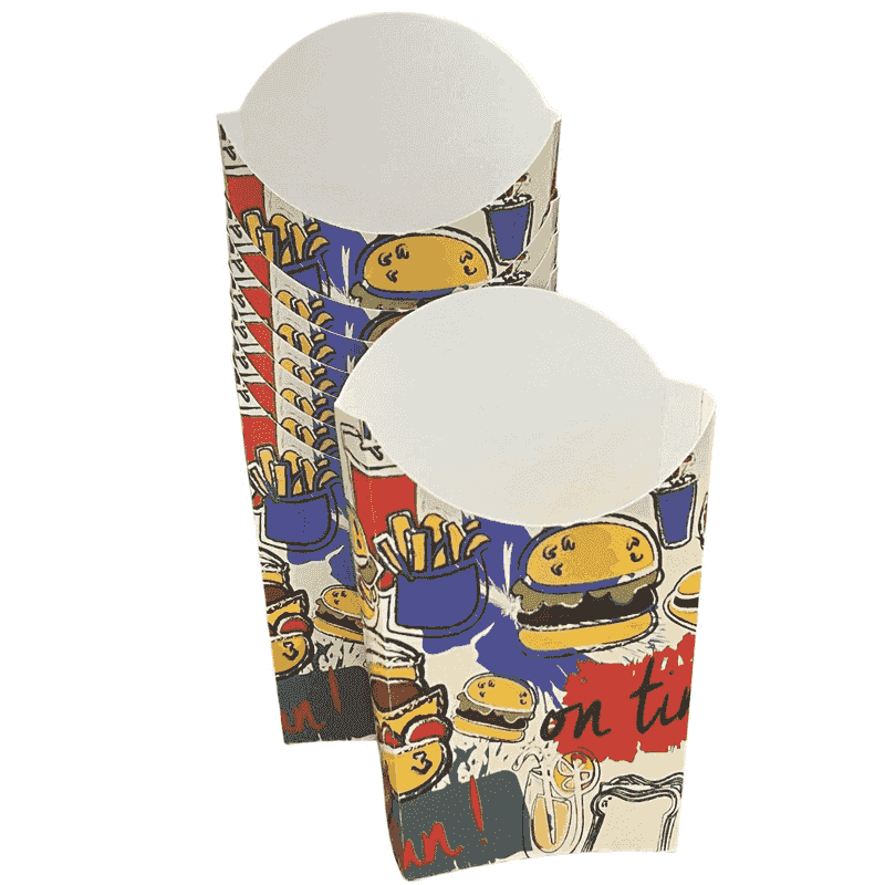 კონუსური კარტოფილის ყუთი დიდი - 2