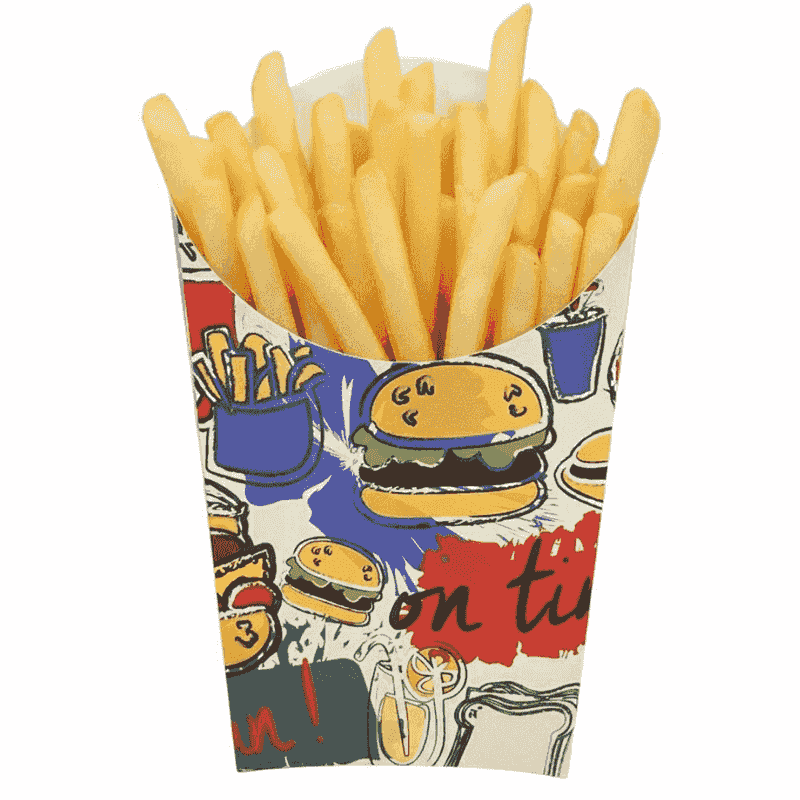 კონუსური კარტოფილის ყუთი დიდი - 4