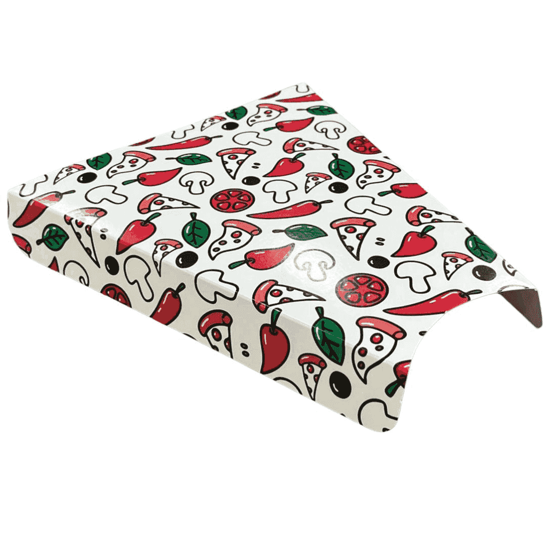 Slice Pizza Mat Colorful 100 ცალი - 2
