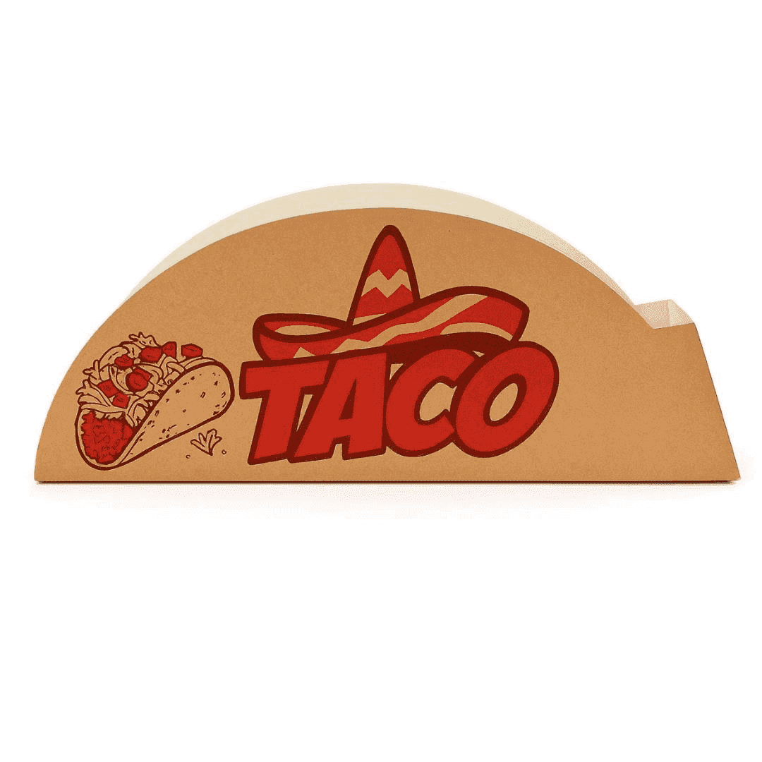 Taco Holder Standard Printed - 2