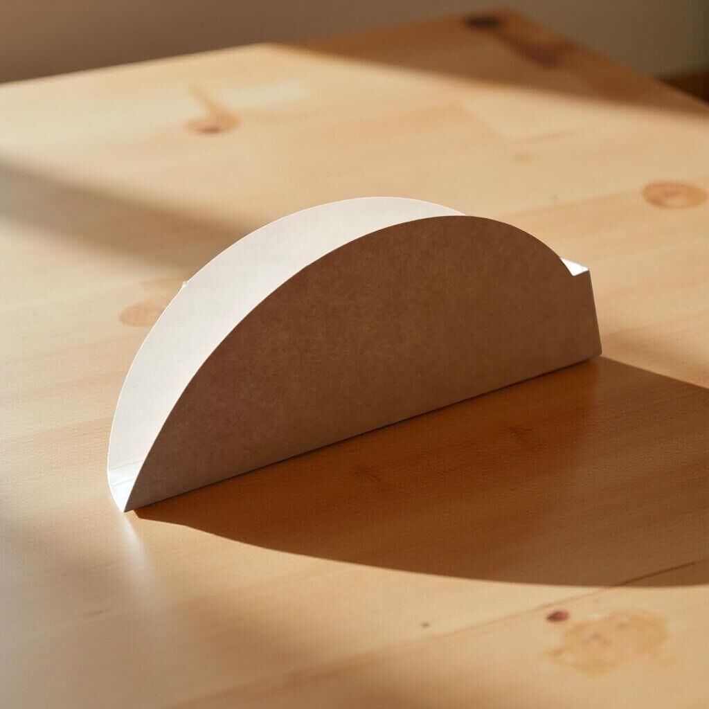 Taco Holder Kraft Cardboard - 4