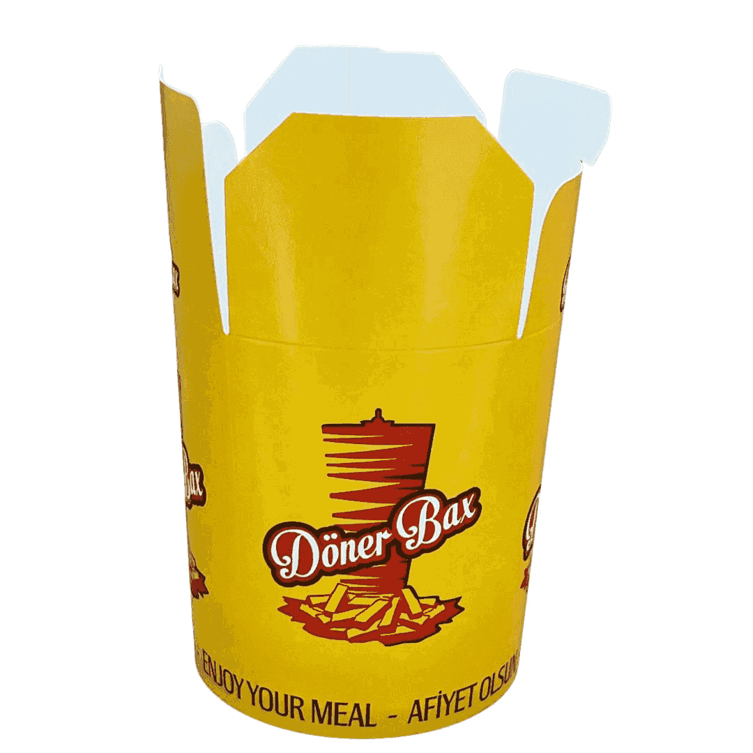 Döner Box Standard Pattern 16 Oz - 2