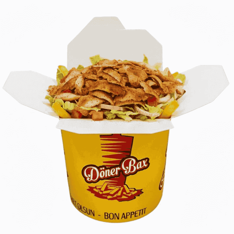 Döner Box Standard Pattern 16 Oz - 3