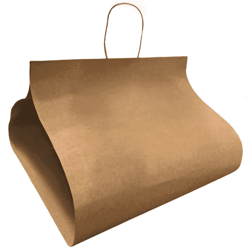 პიცის ყუთი სატარებელი ჩანთა 35x50 სმ 100 ც