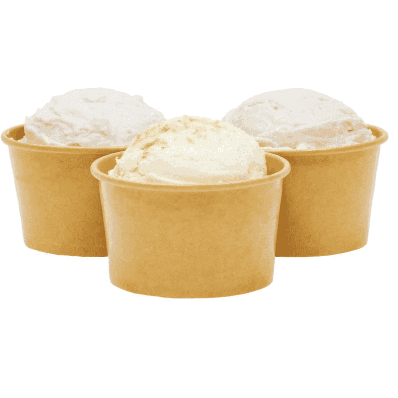 300cc ნაყინის კონტეინერი კრაფტი - 3