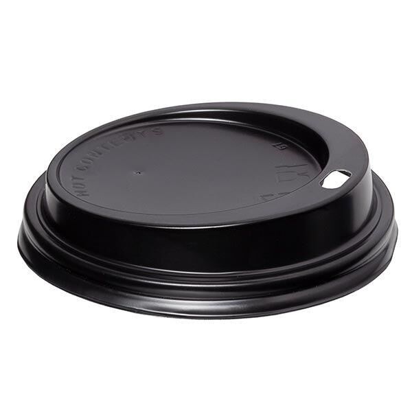 14-16 Oz Hot Beverage Lid შავი 90მმ