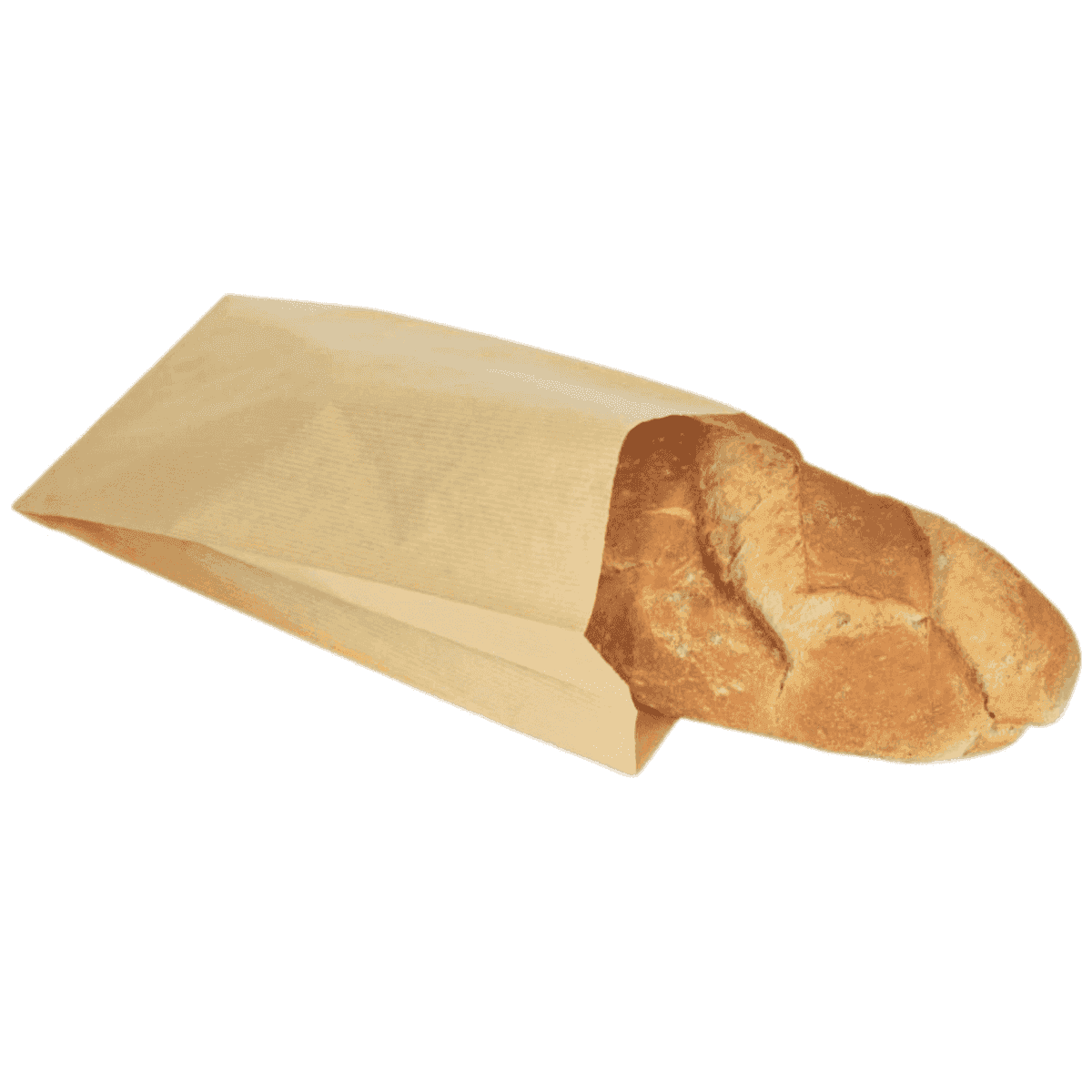 შამუა კრაფტის ქაღალდის ჩანთა ზოლიანი 250გრ 12x27x6სმ - 3