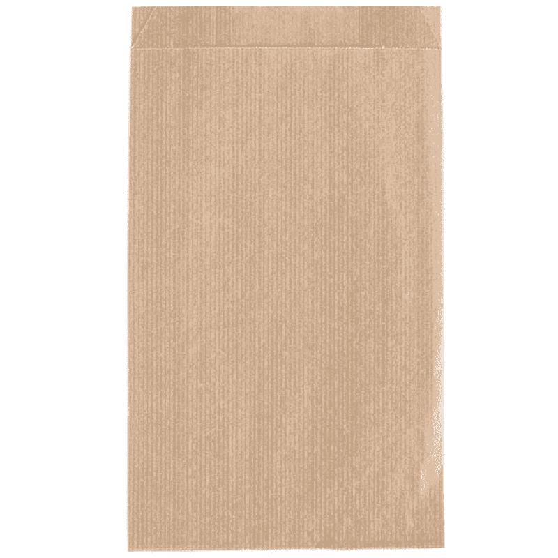 შამუა კრაფტის ქაღალდის ჩანთა ზოლიანი 500გრ 15x28x8