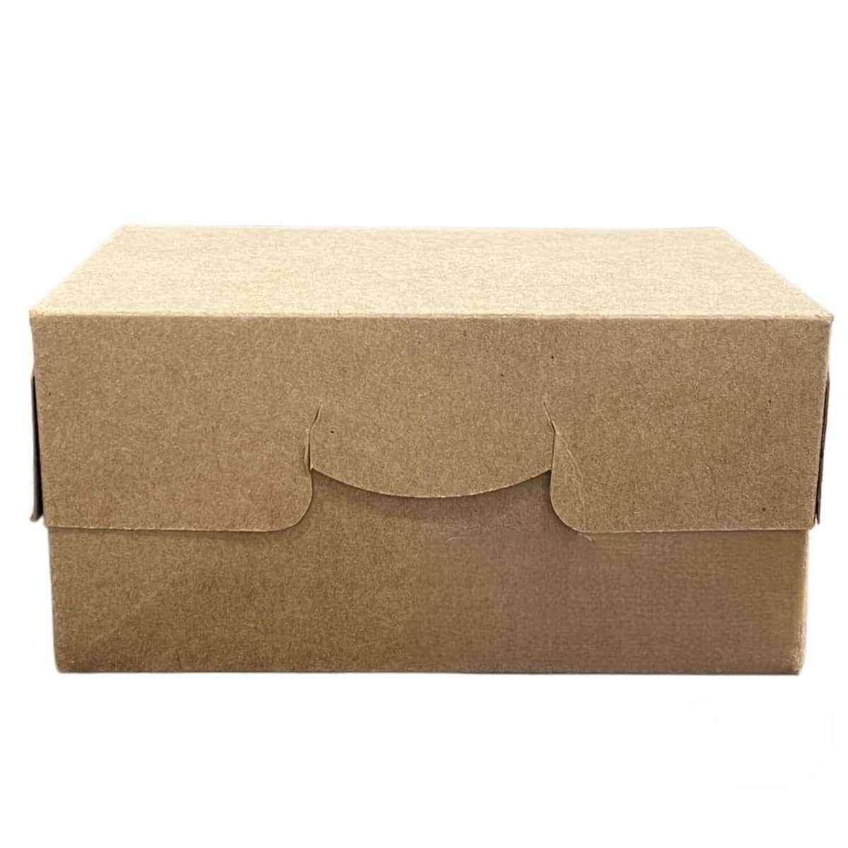 K.ტორტის ყუთი ნატურალური 10x14x7სმ