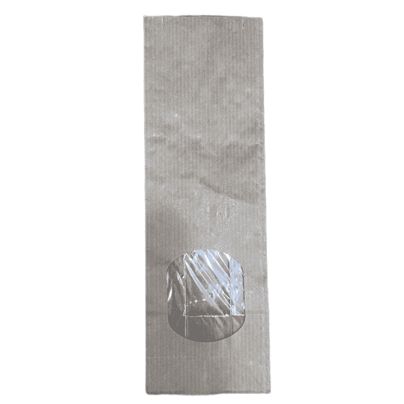 კრაფტის ფანჯრის ქვედა ჩანთა M-8x25x5სმ - 2